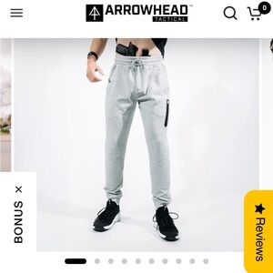 Arrowhead Tactical Everyday Carrier Joggers (2) One Grey & One Black M